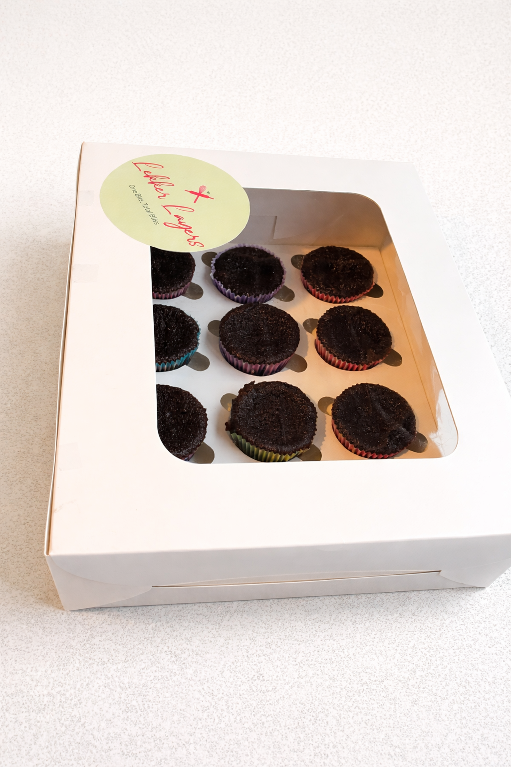Chocolate Cupcake Box