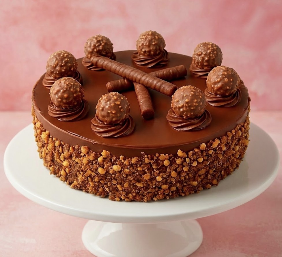 Ferrero Rocher Cake